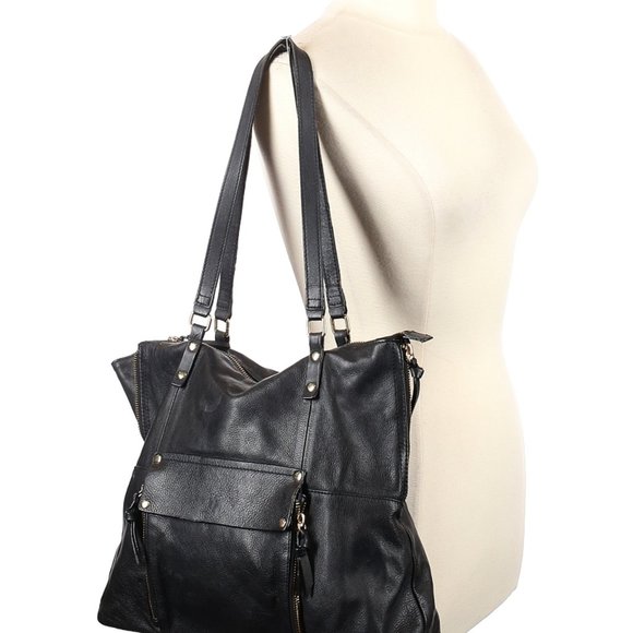 Kooba F17 Everette Leather Tote Shopper Handbag - Picture 11 of 11